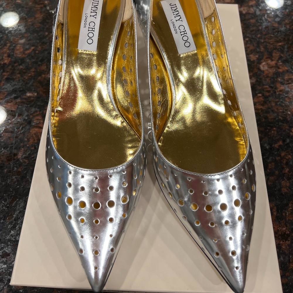 Jimmy Choo Mila Perf Pump